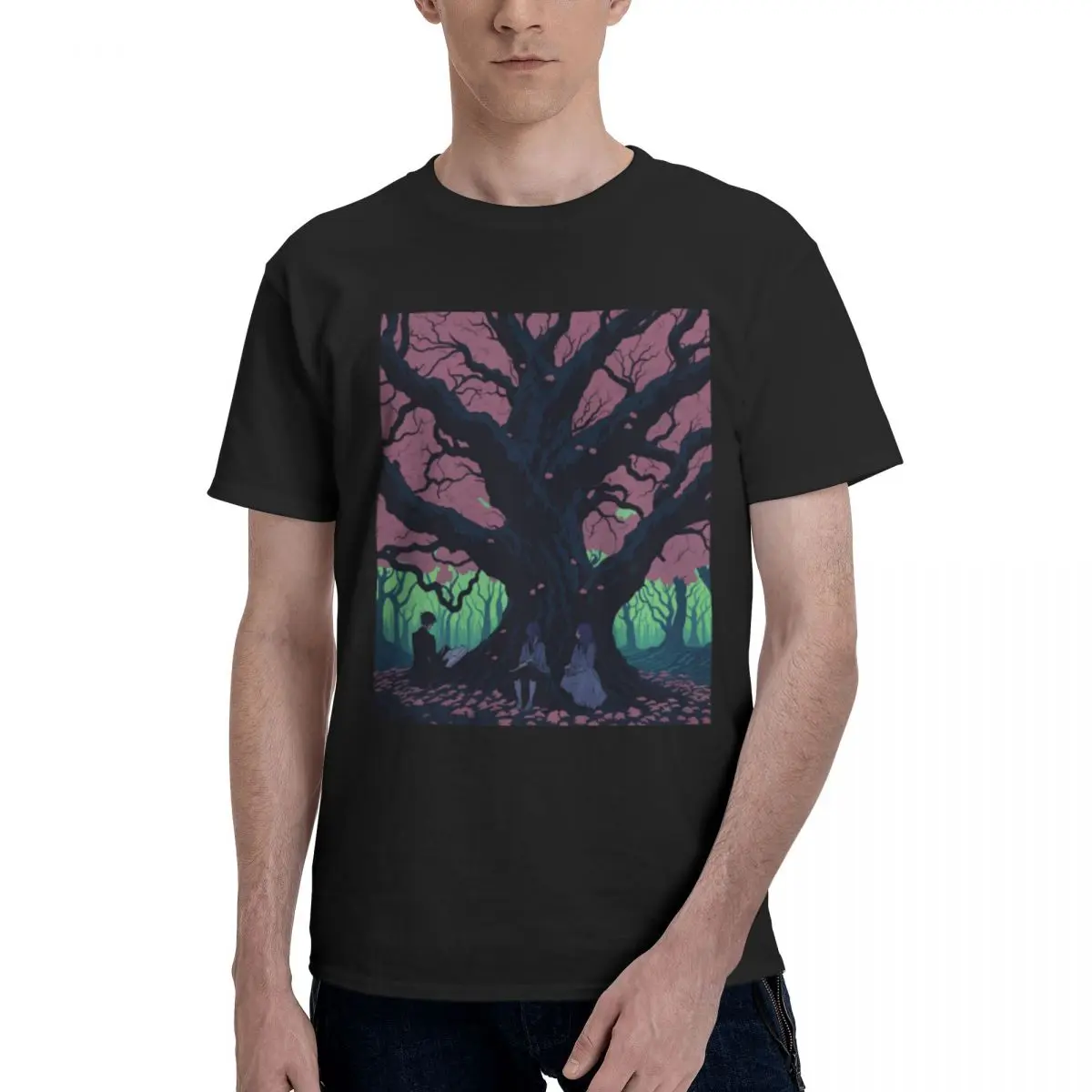 Under The Oak Tree Manga Romantic T Shirts Graphic Y2K Pops Customized Men Women Tshirt Tops