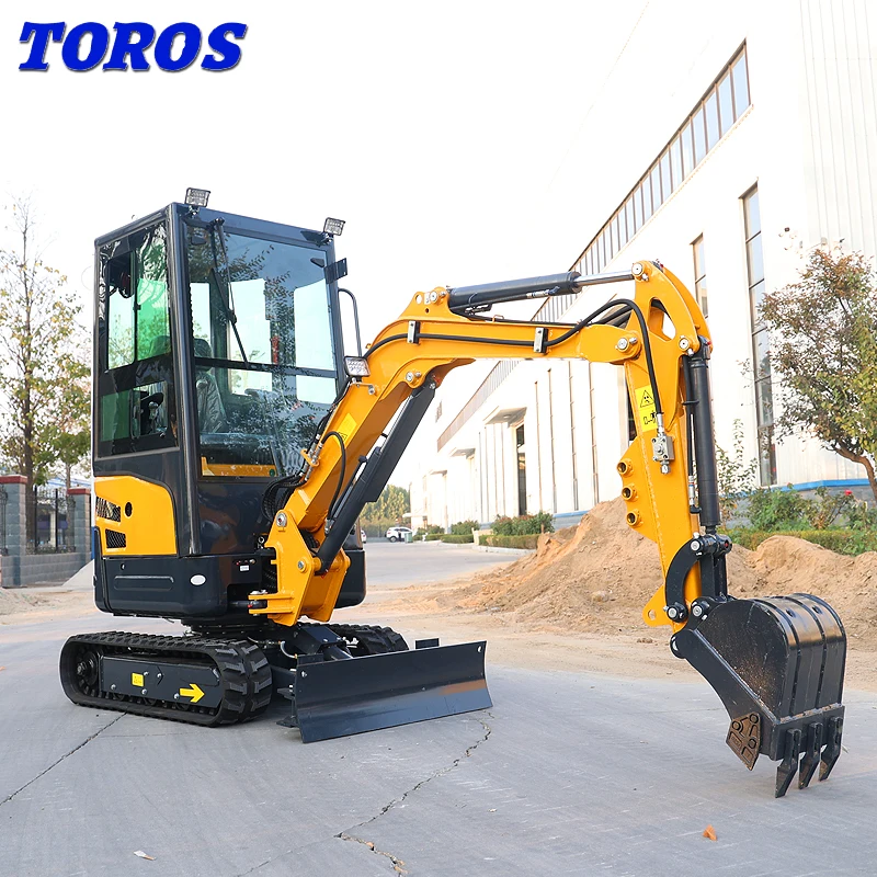 New mini excavator prices 1.8 t 1800 kg 2000kg 2 ton excavators small digger with CE EPA for sale bagger