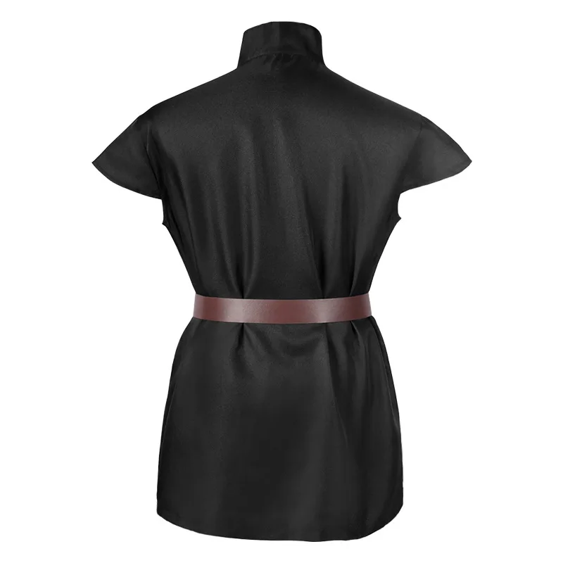 الرجال loween ort Sve irt الوقوف الياقة فضفاضة تناسب الصيف حجم كبير الثقوب تنفس مربوط عارضة Faion