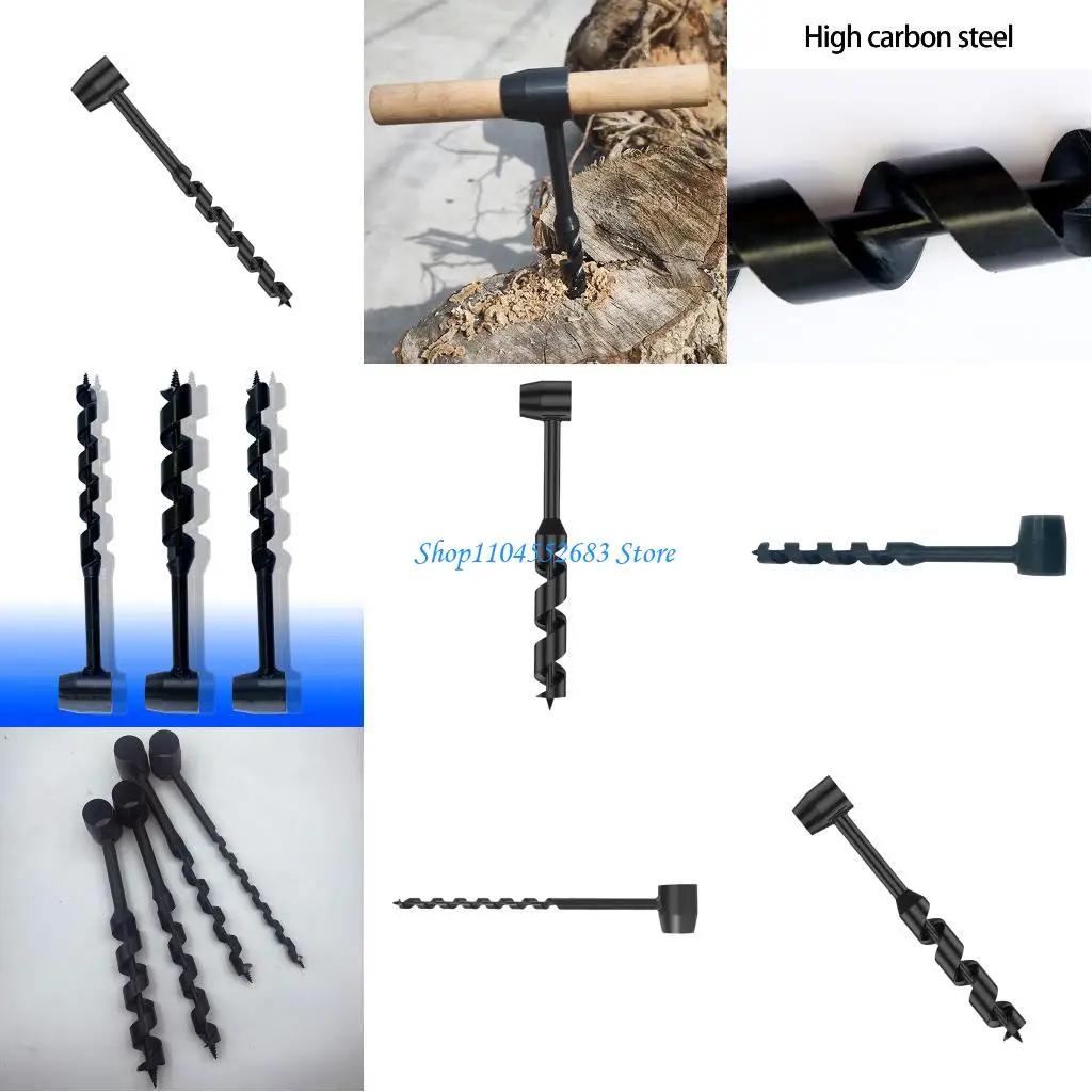 

Y6GD 10mm-25mm Twist Drill Bits Steel for Detailed Woodworking Model Assembly