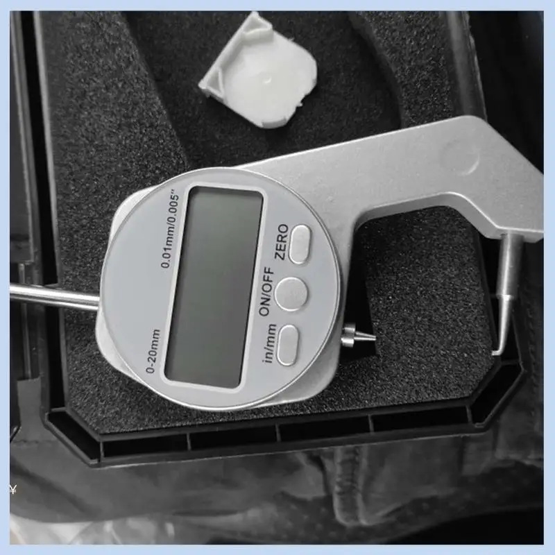 

MLGB-Digital Display Thickness Gauge Electronic LCD Micrometer Metric Wall Thickness Measurement Tools 0-20Mm