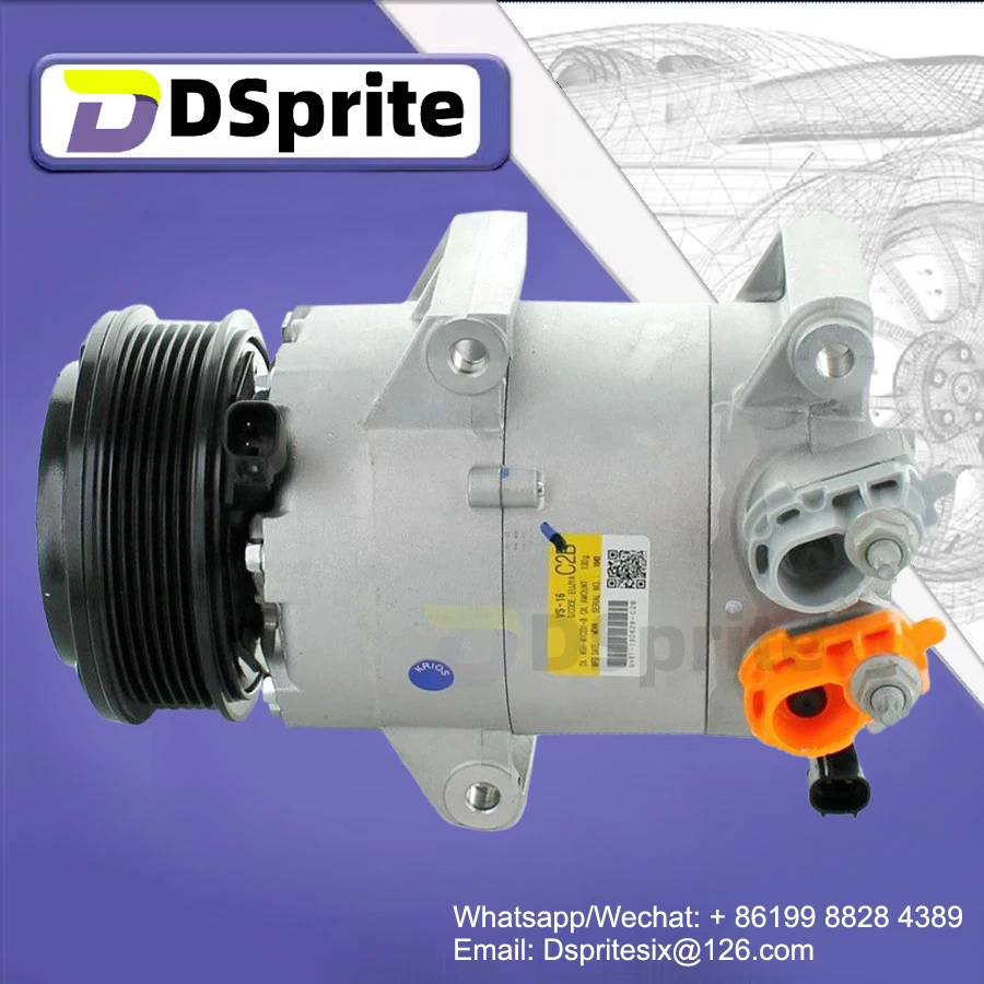 

VS16 OEM 1840807 CV6119D629CD CV6119D629CE 1779457 Car Air Conditioning Compressor WXFD035 For Ford Kuga1.5 1.6 2013-2018