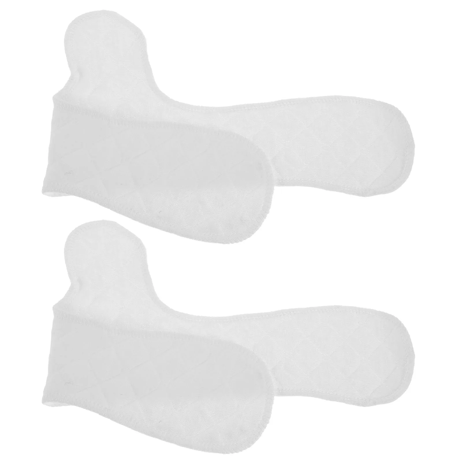

2 Pcs Sweat Pad Cotton Pads Breast Absorbers Hard Hat Padding Absorbent Bra Cooling Inserts