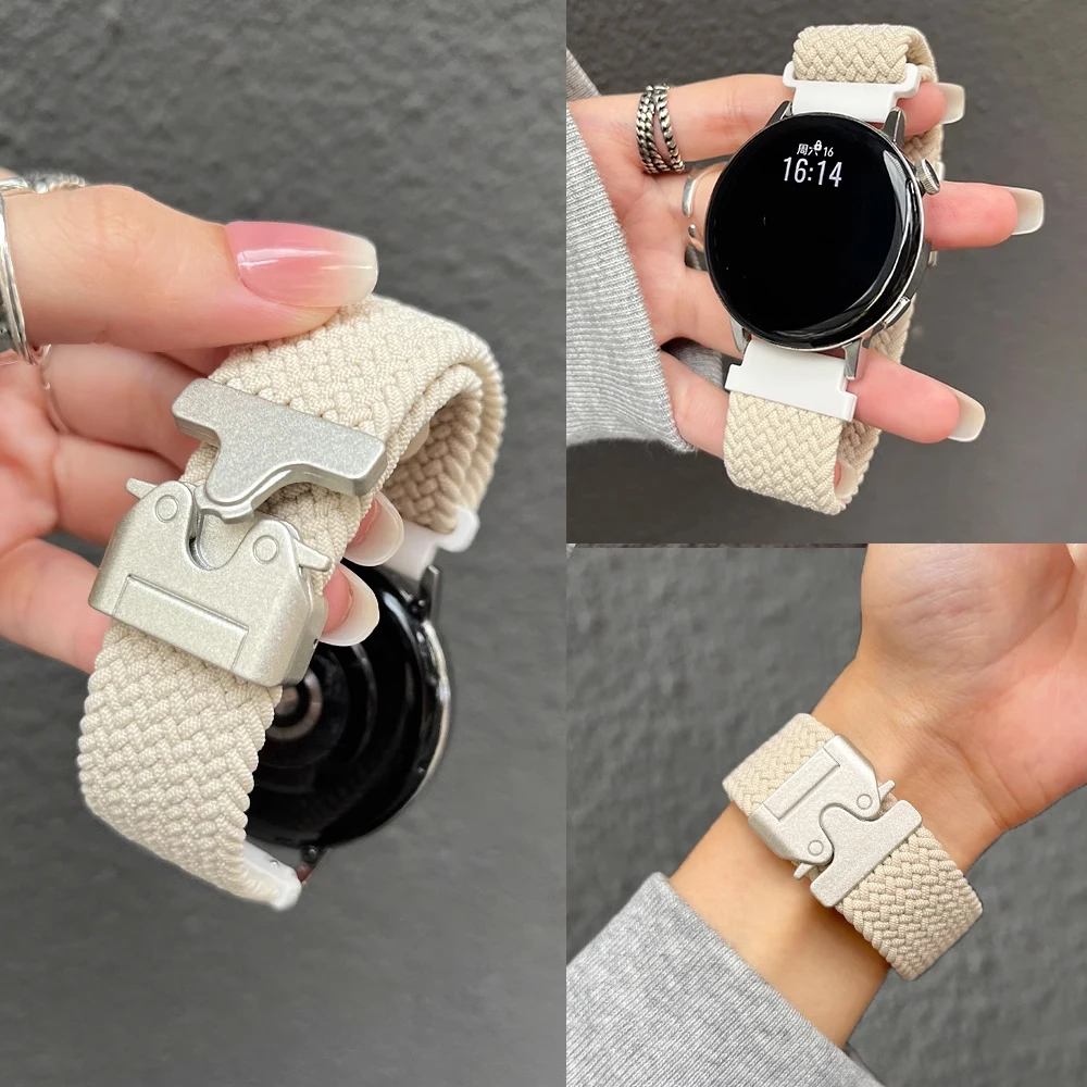 20mm 22mm watch Strap For Xiaomi Redmi watch 5 active/5 lite accessories smartwatch Parachute bracelet for Xiaomi watch S4 3 2 1 image 5