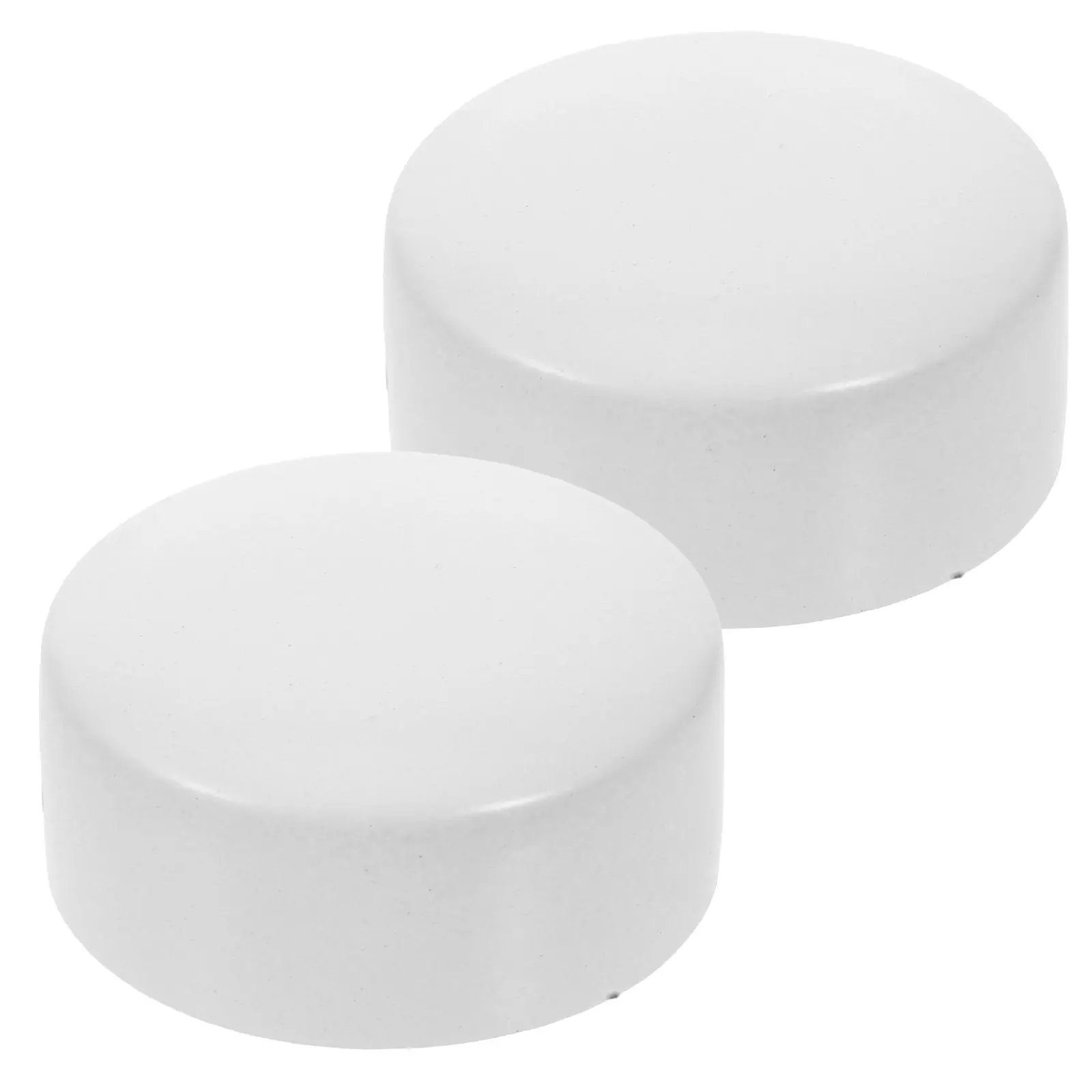 2Pcs Stainless Steel Handrail End Caps Stair Railing End Cover Stopper for Wooden PVC Handrail Replacement Stainless Steel Cover