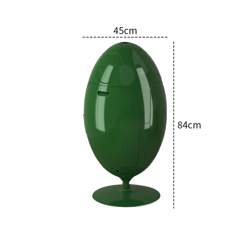 Suitable for Trash Can Open Kitchen Large Floor Ornament Trash Can