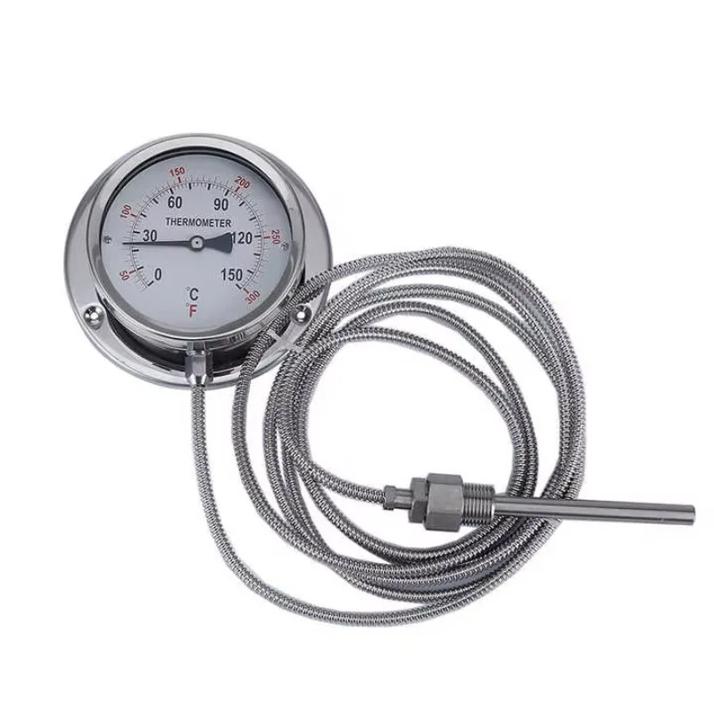 مقياس حرارة مستوى الزيت الشعري الصناعي مستشعر الضغط الصناعي #3