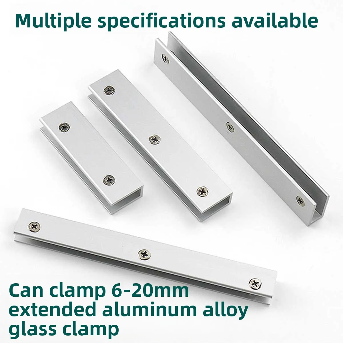 

Fixed Sandwich Panel Glass Bracket Thickened And Elongated Aluminum Alloy Glass Clip