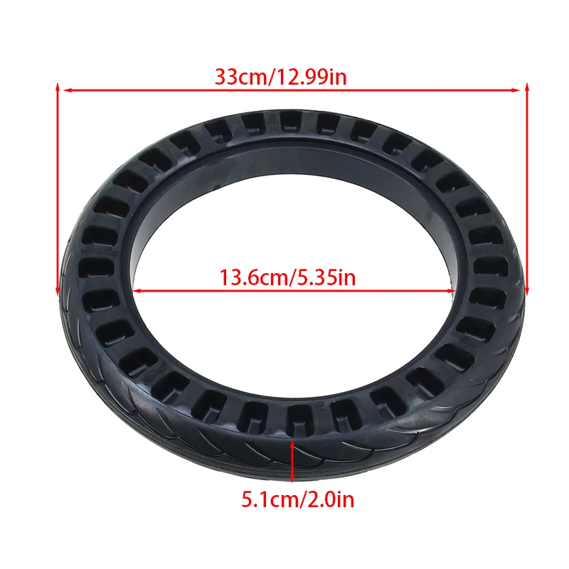 14 INCH NEW 14x2.125 Solid Tire 14 inch Explosion proof Non Inflatable Hollow Double Honeycomb Tire For Electric Bicycle Hot