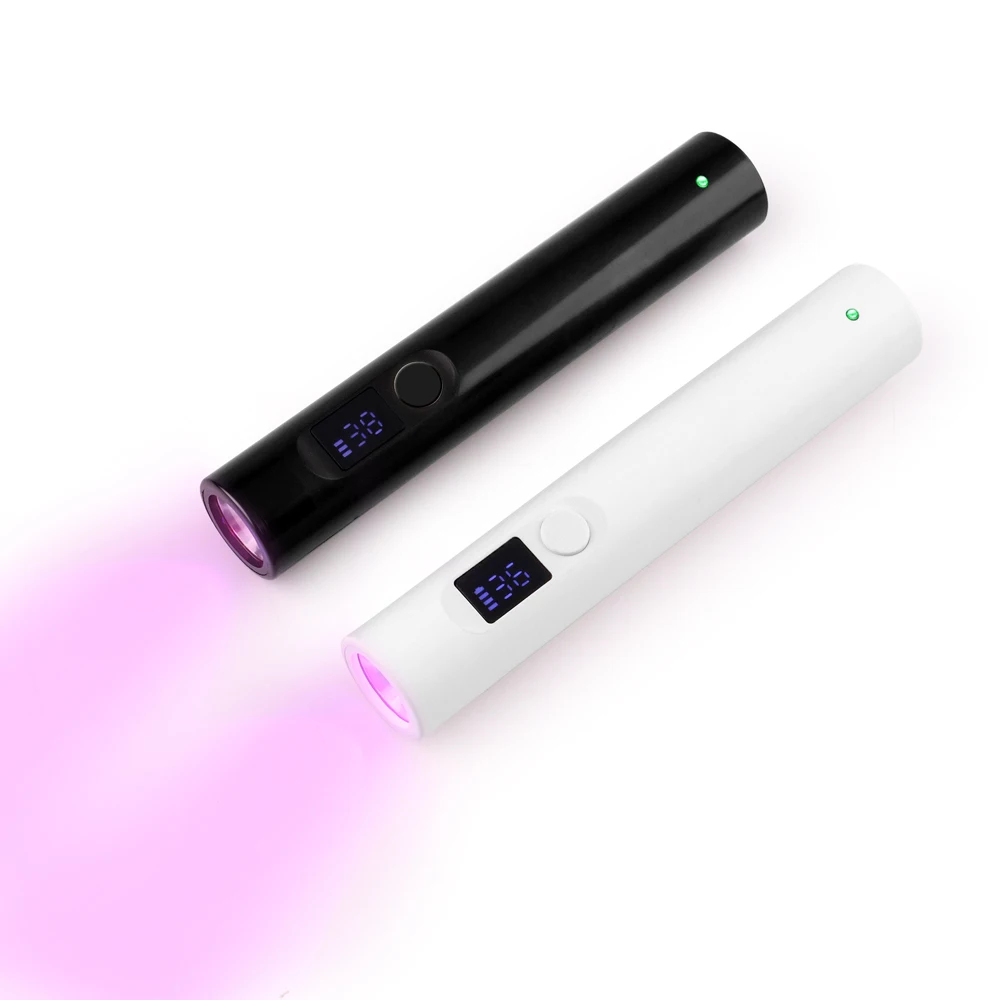 Tragbare Mini-UV-LED-Nagellampe, USB, professioneller Nageltrockner, Mini-Taschenlampenstift zum Aushärten aller Gele, Nageltrockner, Maniküre-Werkzeug