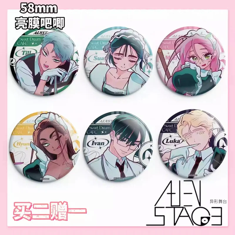 

New Sale High Quality Alien Stage Paji Badge Decorative Pendant For Acglovers Unique Ivan Til Mizi Sua Luka Design Birthday Gift