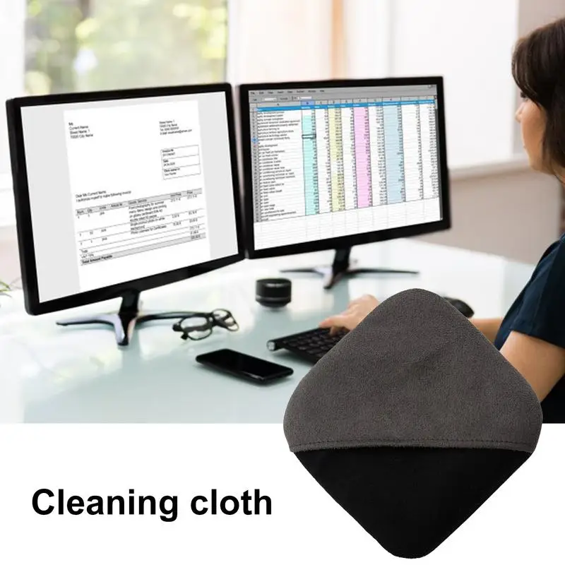 Microfiber Cleaning Cloth For Laptop PC Computer TV Camera Lens Mobile Phone Screen Cleaning Wipes