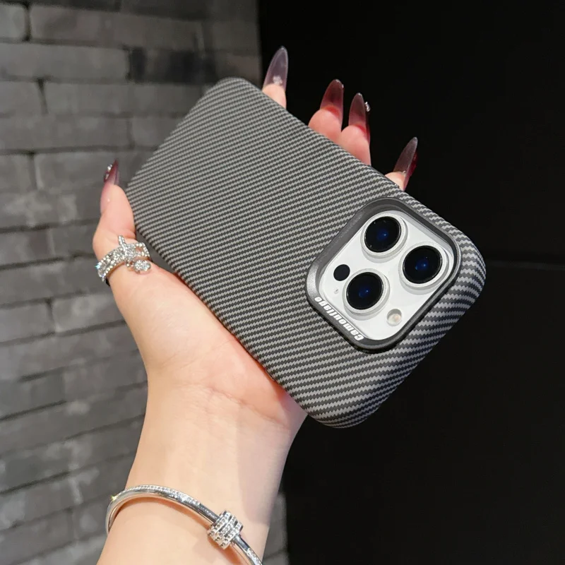 

for iPhone 17 Pro Max Case, Compatible with MagSafe, Ultra-Slim Case with Caseless Touch Feeling,Aramid Fiber Woven