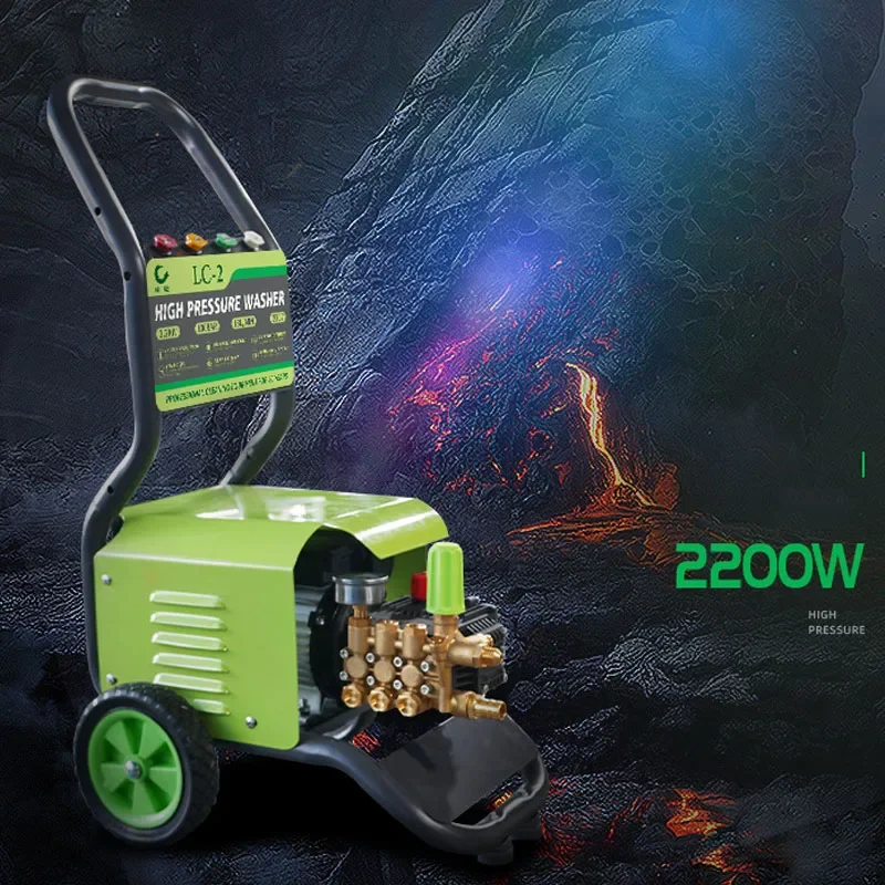 High-pressure Car Washing Machine 220V Commercial Automatic Washing High-power Ultra-high Pressure All-copper Washing Machine