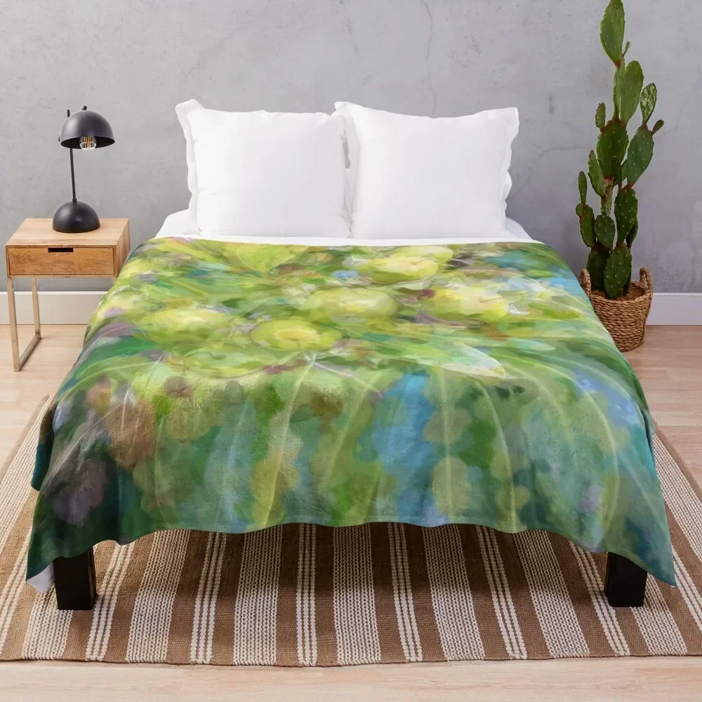 

Leaf01 Throw Blanket Loose Cute Blankets