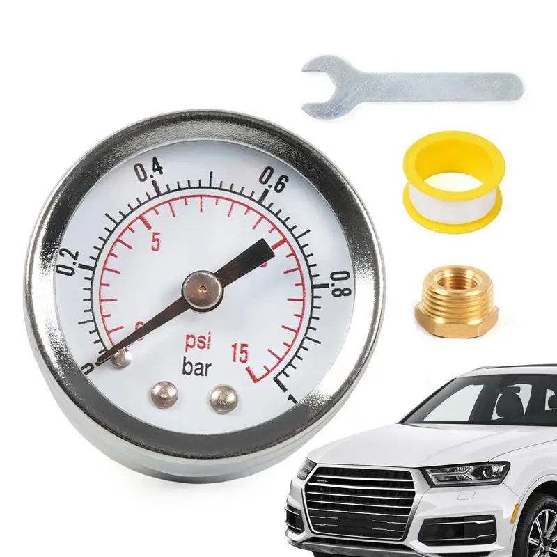 Liquid Pressure Gauge For Car Universal High Precision Readings Tester Seamless Connection Meter Flexible auto Pressure Guage