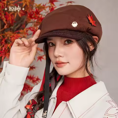 Official Genshin Impact Cloud hat Merch miHoYo Original Theme Series Kaedehara Kazuha Hat Cosplay Scarf Doujin Christmas Gifts