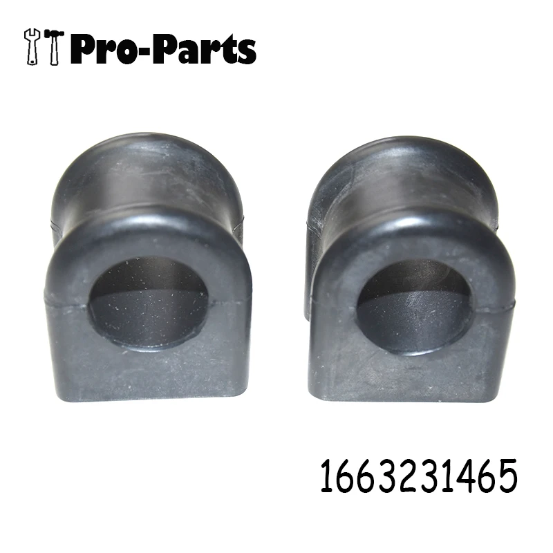 2Pcs New Front Stabilizer Bushing Kit 1663231465 A1663231465 For Mercedes Benz W166 X166 166323146502