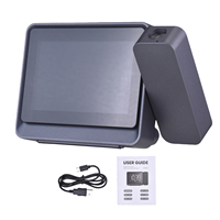 Smart Projection Alarm Clock with BT Auto-Time Sync, Adjustable Focus, Dual Alarms, Snooze, Temperature/Date/Week/Time Display