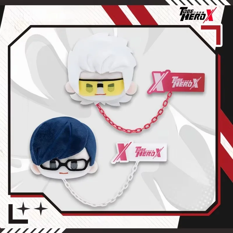 Quente genuíno em estoque para ser herói x animado pelúcia emblema série na moda caixa cega brinquedos decoração coleção presente surpresa de aniversário