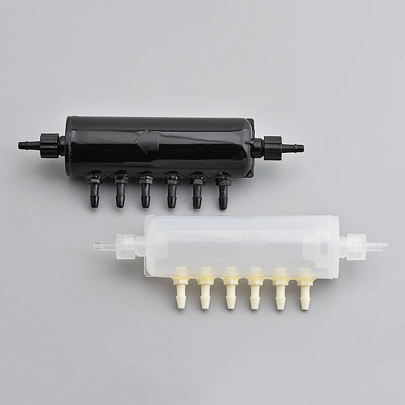 1PC XP600 4720 I3200 Printhead DTF DTG L1800 White Shunt Printer Ink Circulation Splitter Filter Buffer Bottle