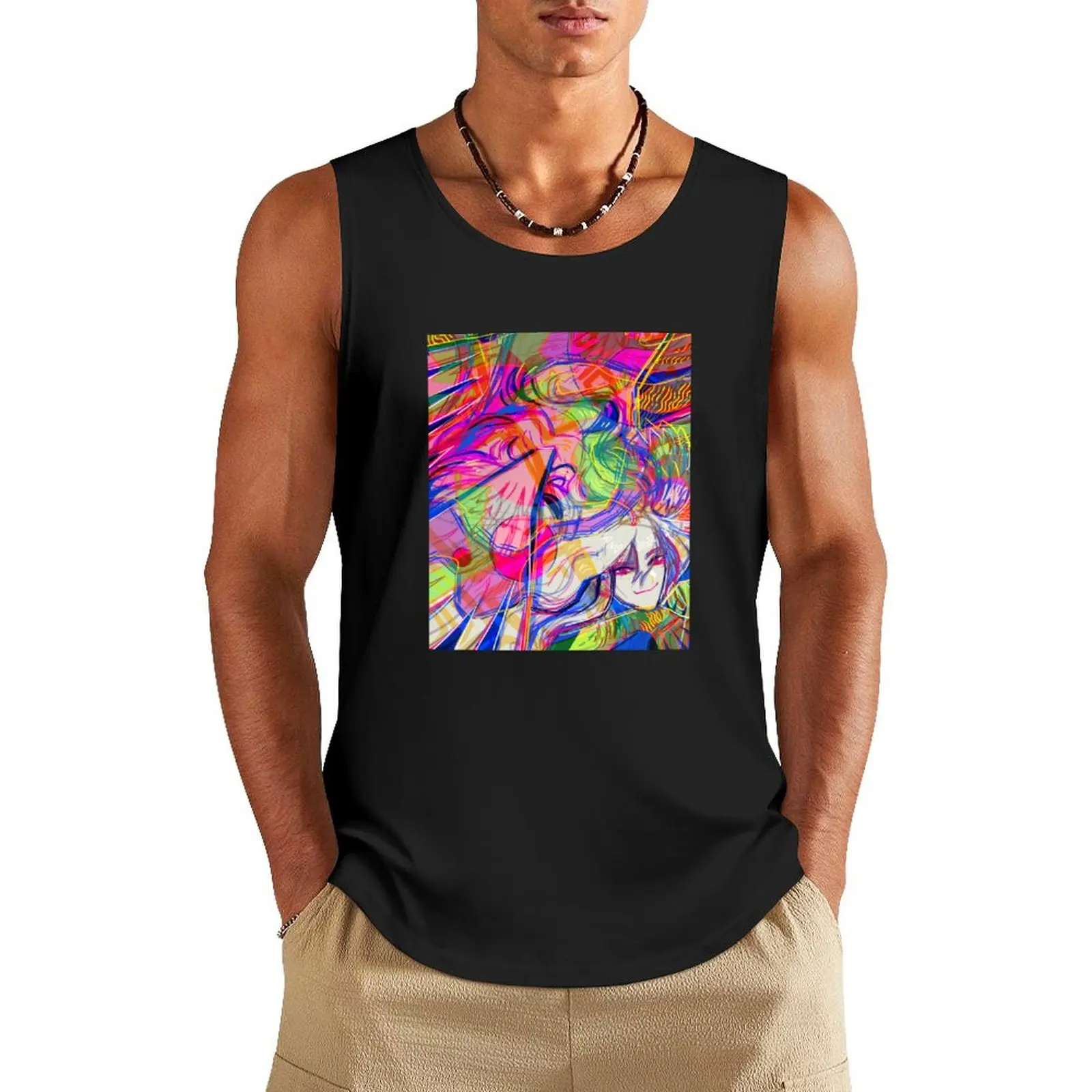 Expression Tank Top Men's summer vest gym t shirt men gym t-shirts man