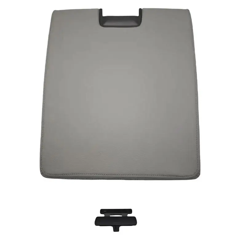 Car Center Console Armrest Lid With Flip Lock Latch 20864154 0864153 For Chevy Silverado GMC Yukon XL 1500/2500 07-14