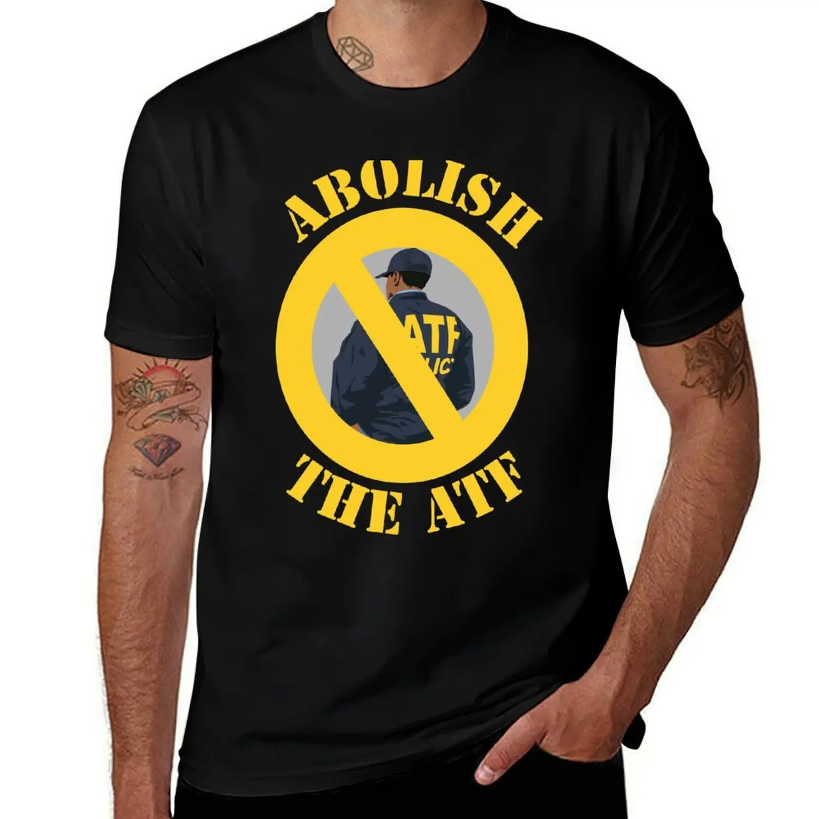 Abolish the ATF T-Shirt Plus Size Street Style Tee T-Shirt