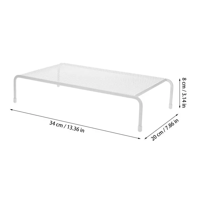 Desktop Computer Verhoogde Stand Monitor Beugel Pad Basis Desktop Opslag Plank Bureau Planken Computer Riser Lifting Rack