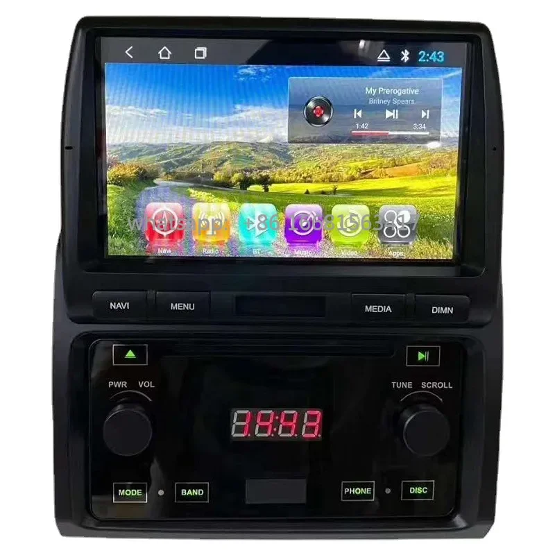 FÜR Toyota LC76/86 Modifizierte Android-Großbildschirm-Navigations-All-in-One-Maschine