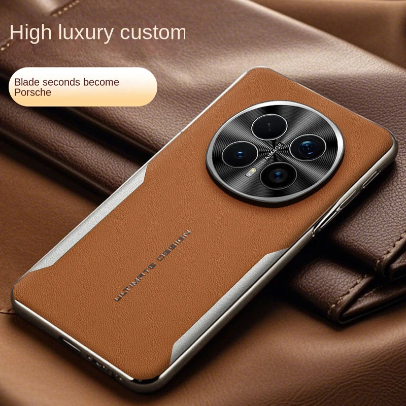 جراب هاتف Honor Magic 8 8 Pro مصنوع من الجلد العادي المطلي بالكهرباء وحافة ناعمة شاملة ومضادة للصدمات