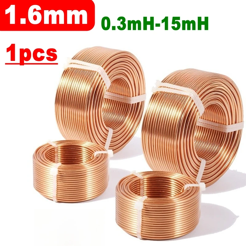 

Полый индуктор из чистой меди 1,6 мм для HIFI-динамиков, кроссоверные фильтрующие катушки, 4N бескислородная медь, на заказ