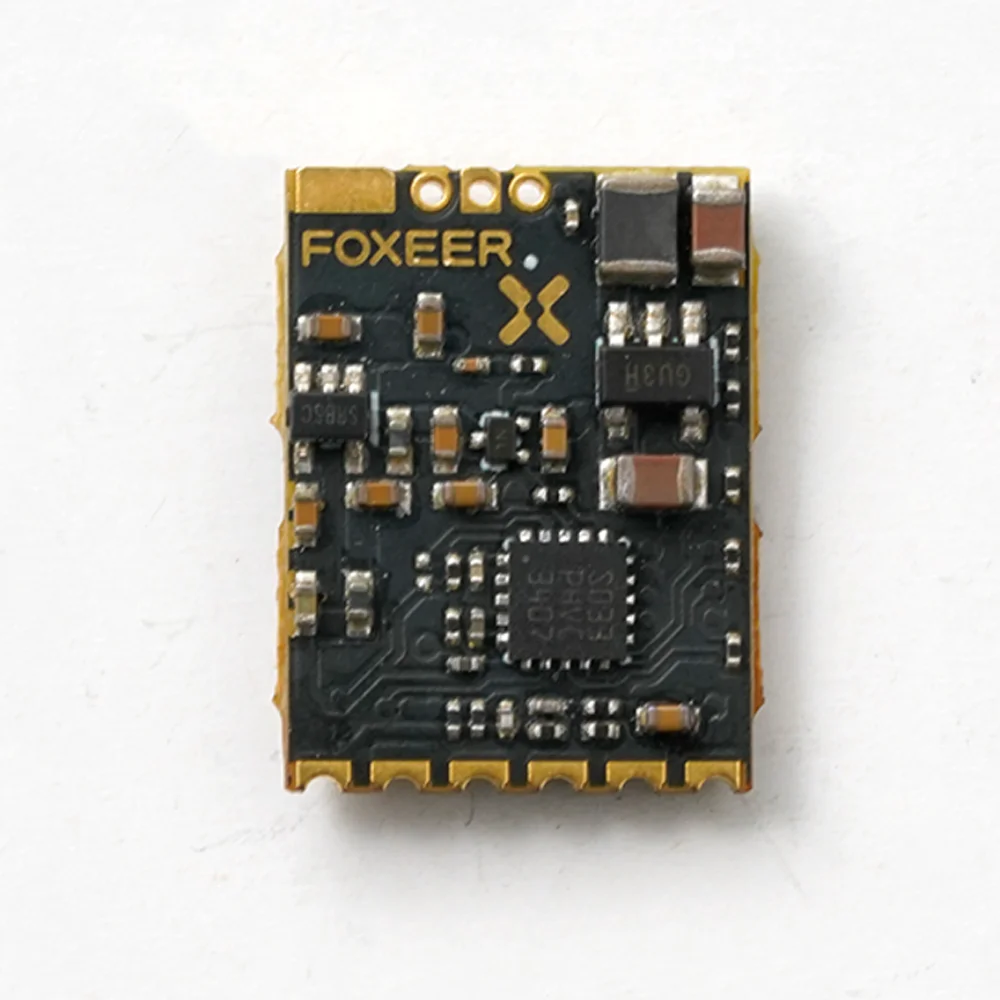 FOXEER Nano FPV видеопередатчик 350 мВт, регулируемый 5,8 ГГц, 25 мВт/100 мВт/200 мВт/350 мВт 72 канала FPV VTX, вход 5 В, 12x16 мм, 0,8 г