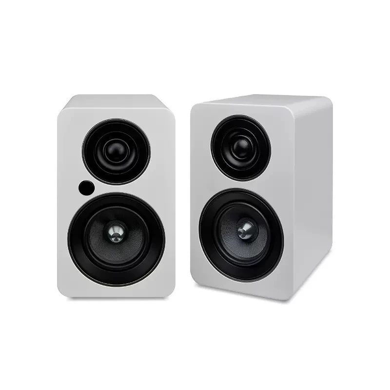 

Desktop active audiophile grade hifi bookshelf speaker bluetooth speaker home pair