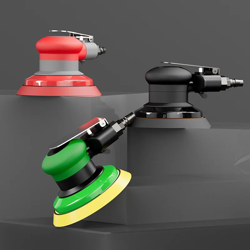 5 Inch Random Orbital Sander125/150mmSandpaper Sander Stone Wood Metal Polishing Air Sander Pneumatic Tools Car Polisher