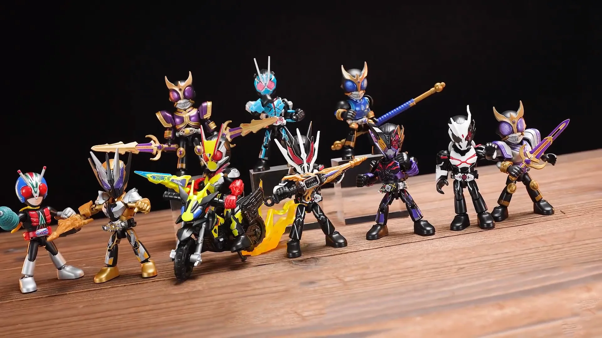 في المخزون BLOKEES KAMEN RIDER Starlight الإصدار. 04 ألعاب نموذجية متحركة مجمعة من Kuuga Zero-one Thouser Zero-Two Riderman #6