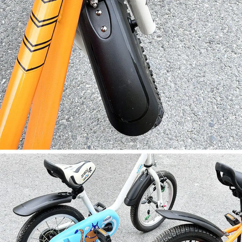 Reinforced Bicycle Mudguard For Children Bike 14 16 18 Inch Fender Guard Rain Shield Cycling Sports Safety Bike Equipment