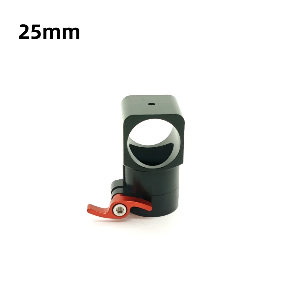 Béquille en alliage d'aluminium, train d'atterrissage en T, 25mm 30mm, pince à Tube en carbone, connecteur de montage pour Drone, 1 pièce