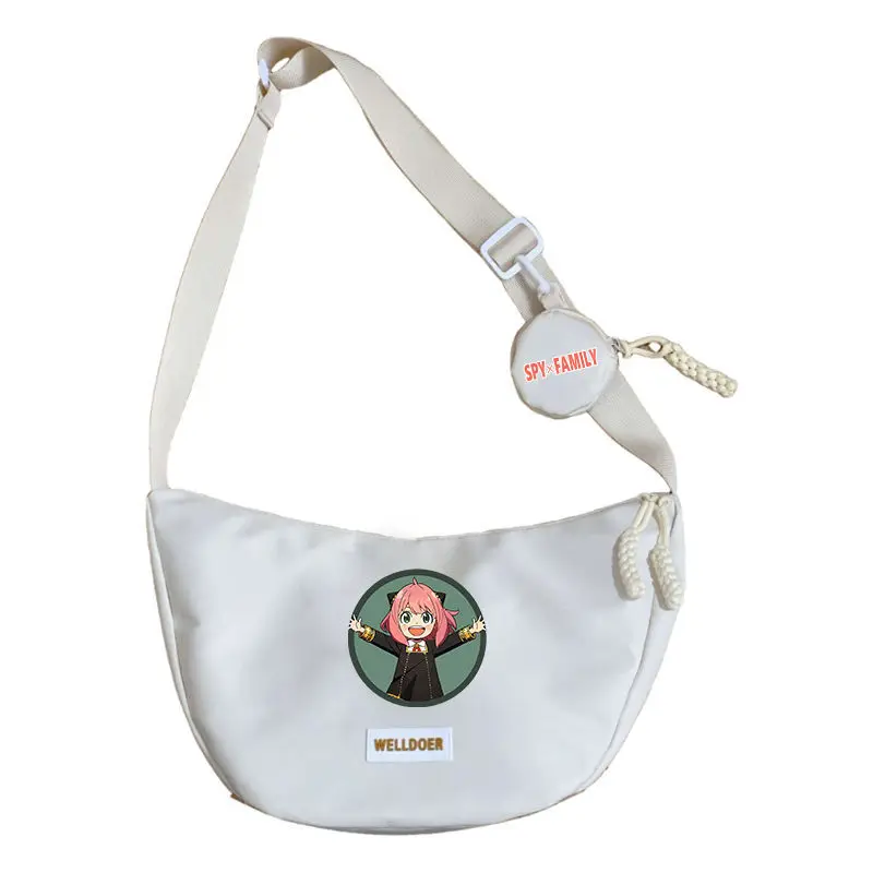 Anime Spy X Family Sinle Shoulder Crossbody Aniya Two-Dimensional Elementary Girl Casual Junior Hih School Student Dumplin Ani