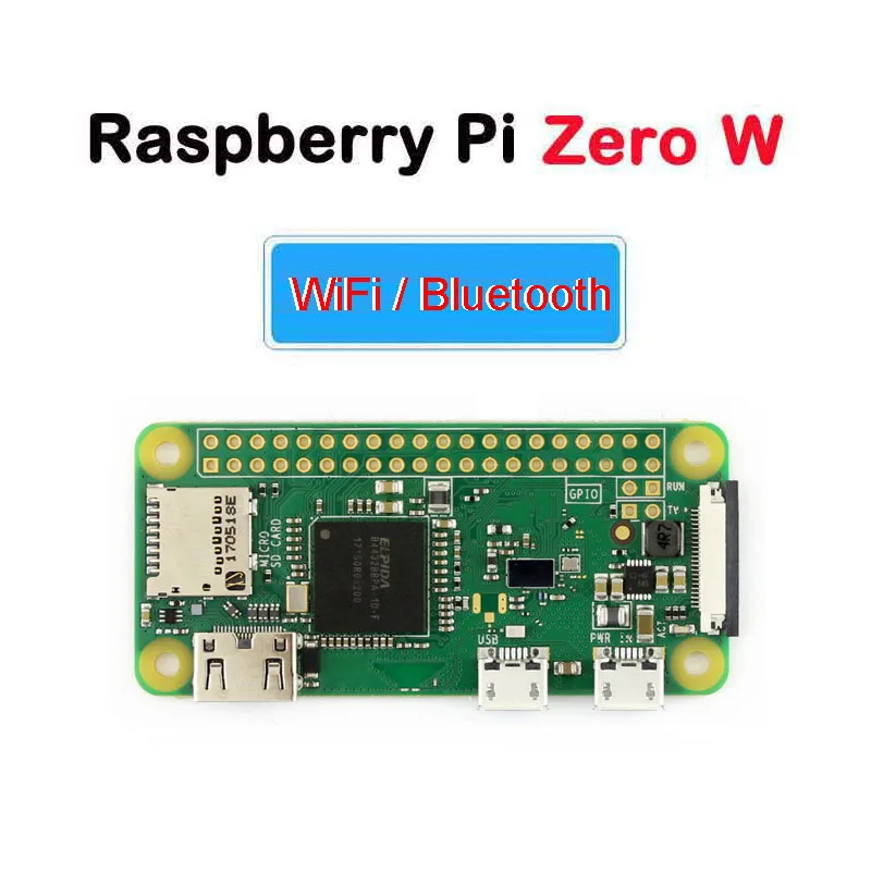 Płytka rozwojowa Raspberry Pi Zero W lub Zero WH WiFi Bluetooth