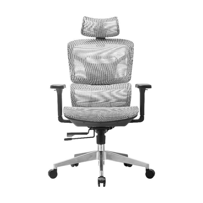 armrests rotating Modern black metal mesh iron office ergonomic executive computer office chair with polypropylene