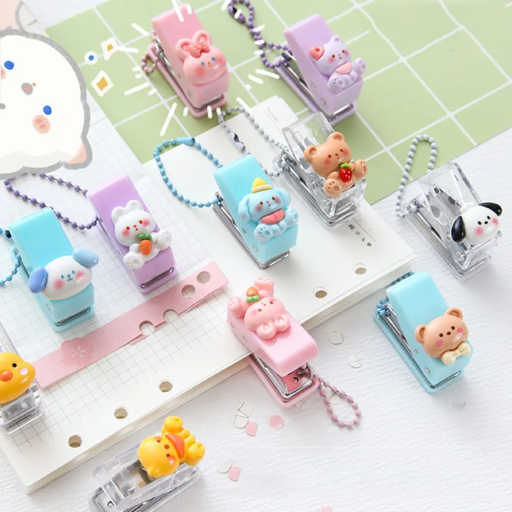 Round Hole Cute Hole Puncher Creative 1 Hole Paper Punch Mini Paper Puncher Stationery Cute Single Hole Punch Binding Supplies