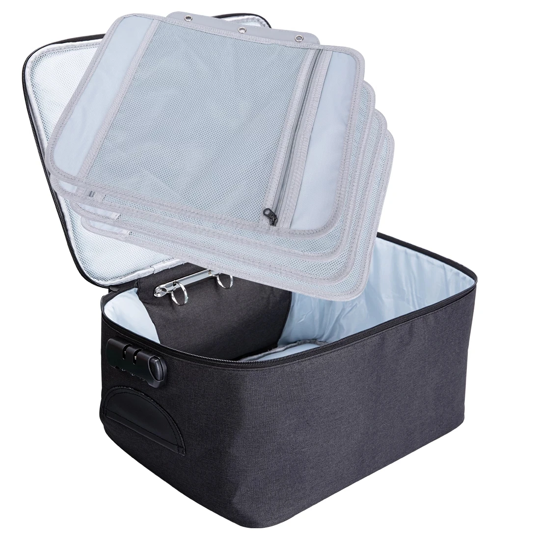 Document Storage Bag Organizer Portable Boxes Bins Baskets Drawer Container Home Storage Organization Accessories Supplies Items