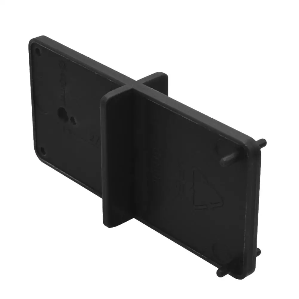 Localizzatore di guida per scheda di posizionamento apri fori localizzatore di punzoni 1 pz 85*40*22mm ABS nero blu strumento di perforazione porta a portata di mano