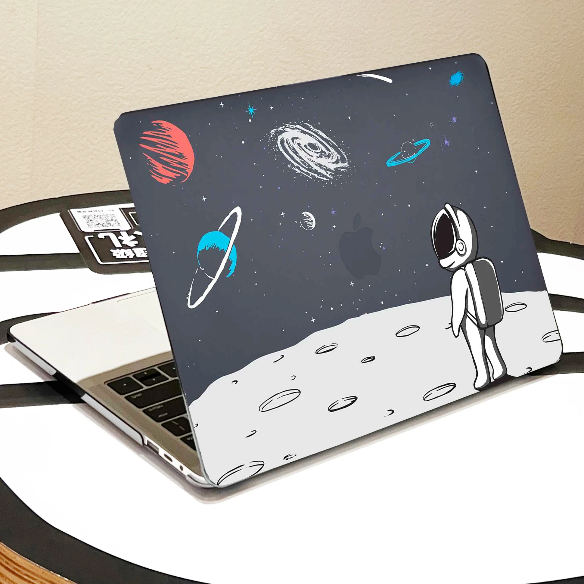 Casing pelindung motif warna gaya klasik, untuk MacBook 2023 Air15 13 A2681 M2 Pro 14 16 2023 M3 A2918 A2992 A2991 A2442 A2780