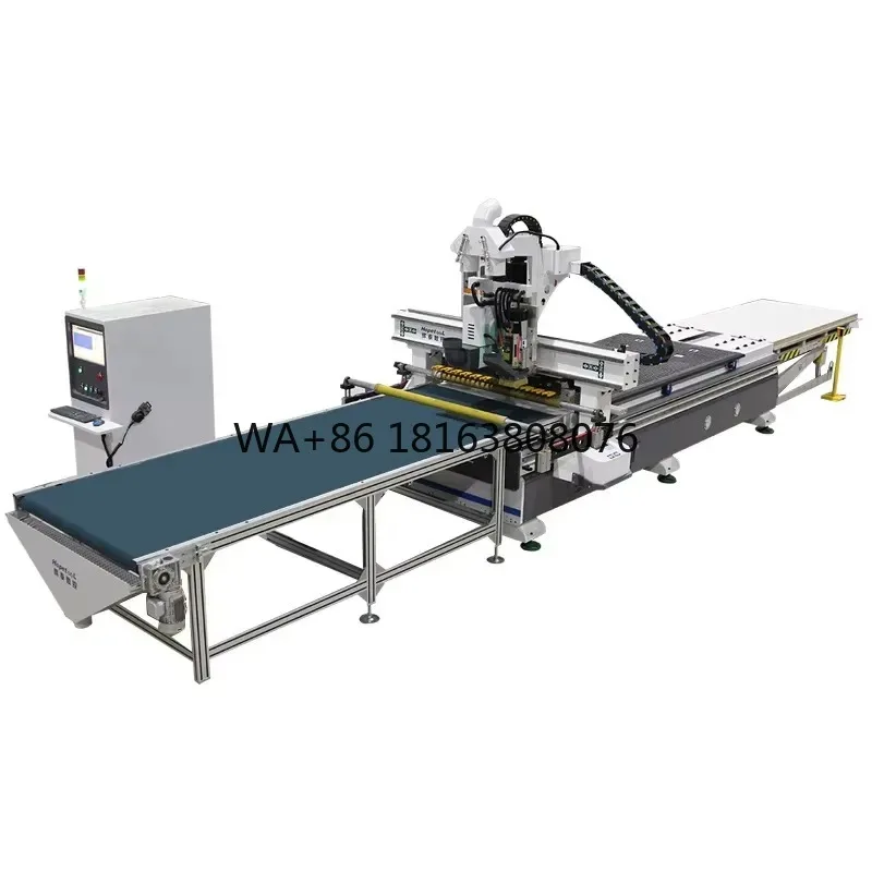 Material Handling and Cutting Machine CNC Cutting Machine for Panel Furniture Production Lines with Straight-line Tool