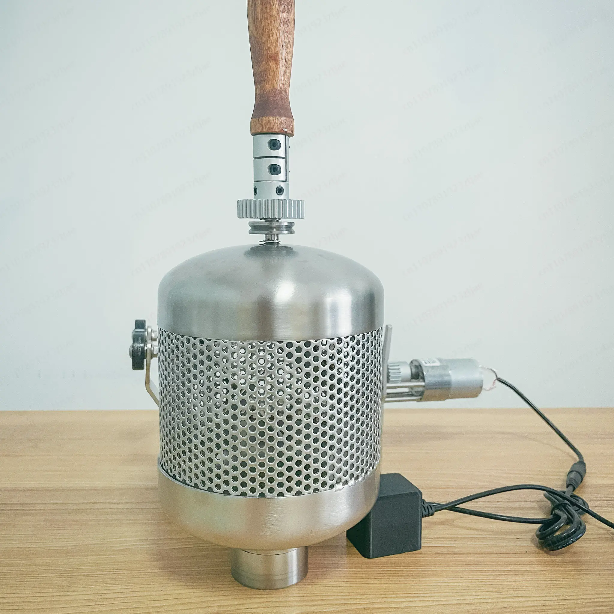 Electric bean dryer coffee roaster roasting hand net