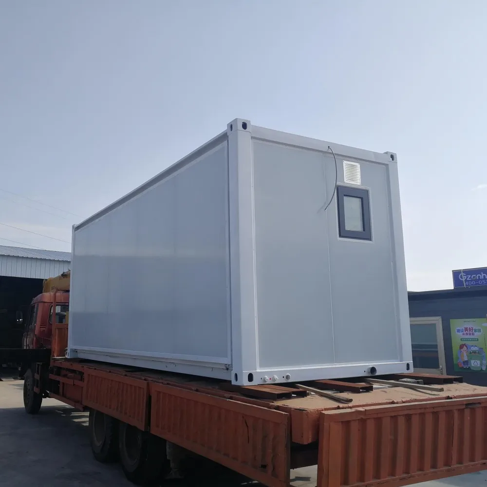 Customized Modular Prefab House Expandable Flat Pack Steel Sandwich Panel For Office Building Entry Shop Living Room Workshop Be