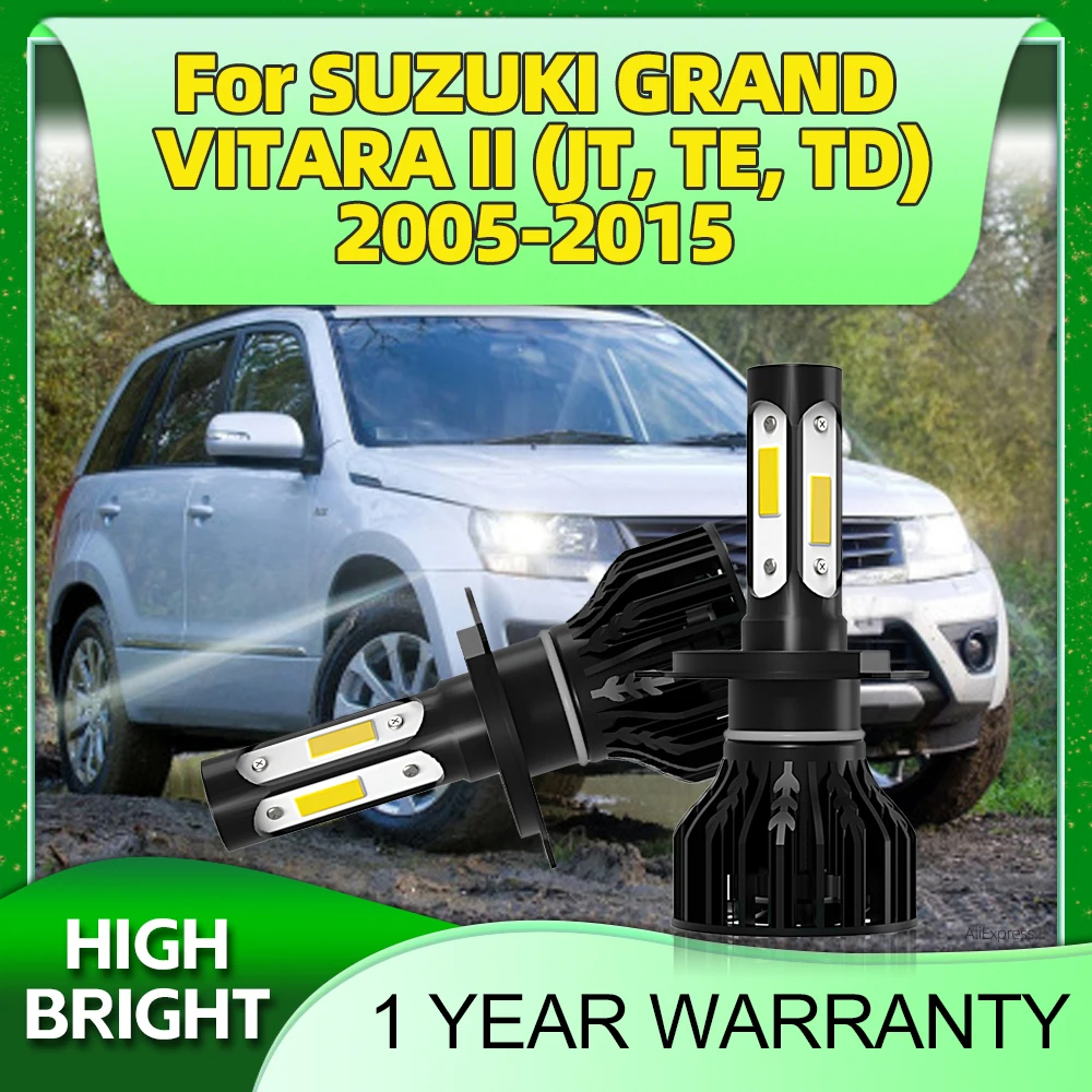 

25000LM Headlight Bulbs LED Car Lights H4 For SUZUKI GRAND VITARA II JT TE TD 2005 2006 2007 2008 2009 2010 2011 2012 13 14 2015