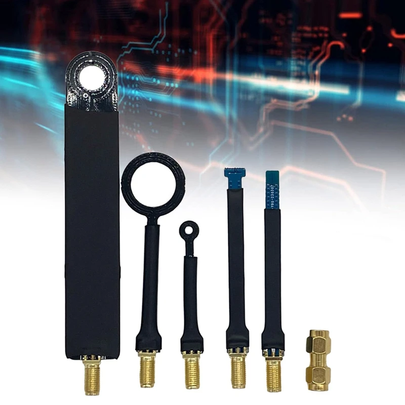 مسبار الميدان القريب 9 كيلو هرتز - 3 جيجا هرتز لاختبار EMI مضخم صوت منخفض الضوضاء 100 كيلو - 6 جيجا هرتز، يستخدم لتحديد موقع مصادر التدخل والإشعاع